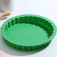 Силиконовая форма для выпечки "Круг. Изгиб" 22,5*3,5см