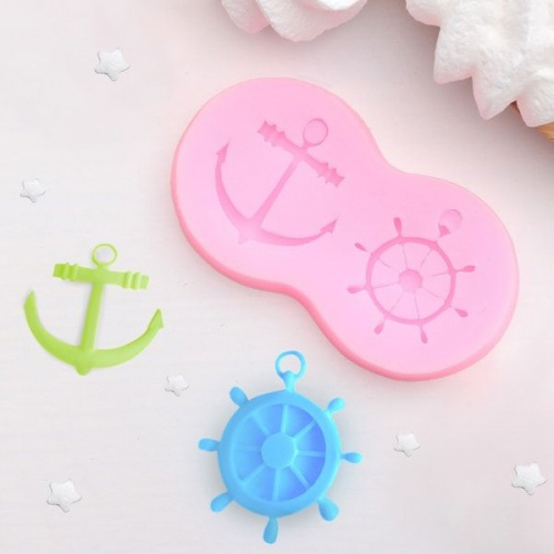 Молд "Морской" 8*4,5см Молд "Морской" 8*4,5см