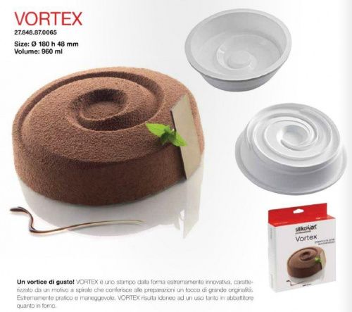 Форма силиконовая Тортафлекс Вортекс "Vortex1000" Форма силиконовая Тортафлекс Вортекс "Vortex1000"