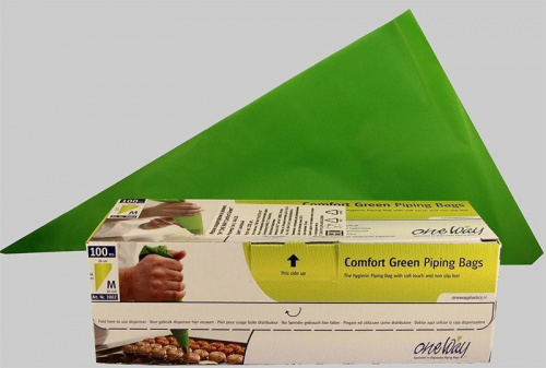 Мешок кондитерский в рулоне 36/40 см COMFORT GREEN (100шт./рул)