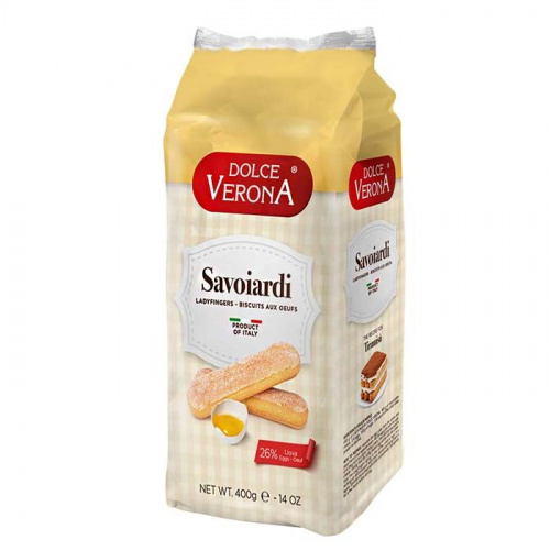 Бисквитные палочки Савоярди Verona, 400г фото 2